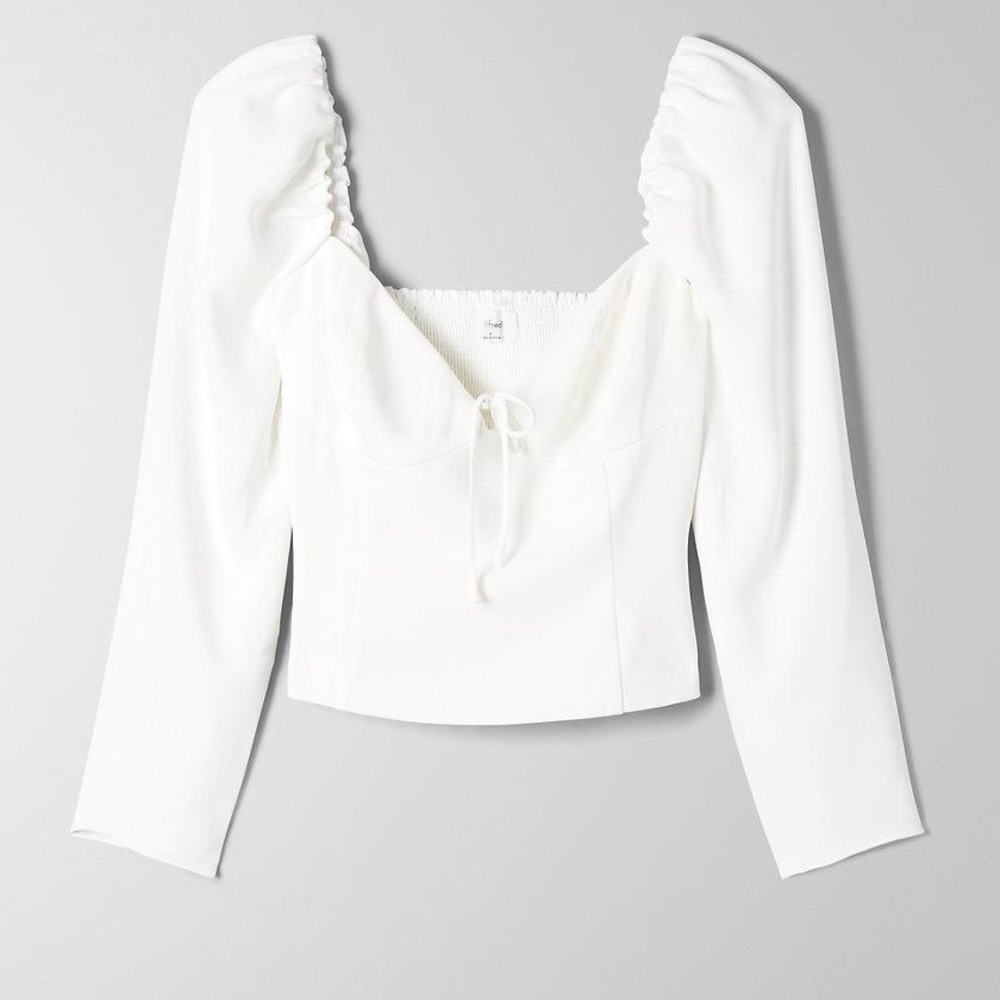 Wilfred Novella blouse in White. Size 2.